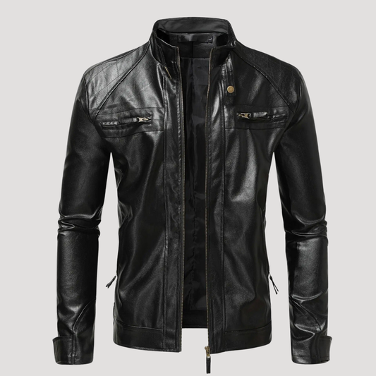 Bartosz™ | Elegancka Skórzana Kurtka Męska