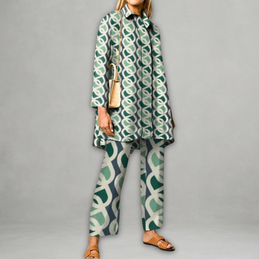 Lilka – Dwuczęściowy komplet w stylu vintage