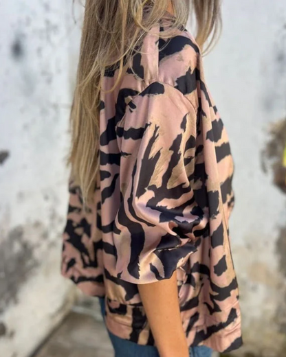 DARALA | Stylowy Bomber Print Jacket