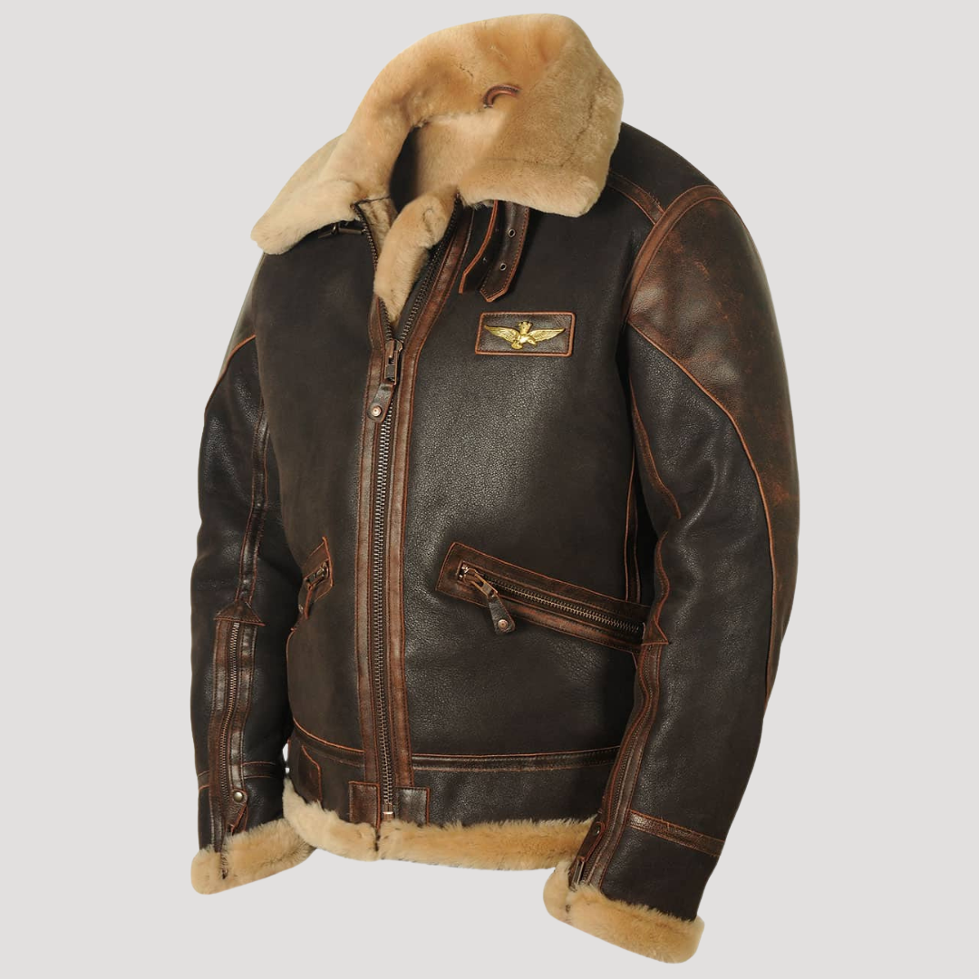 Remigiusz | Ciepła kurtka pilotka