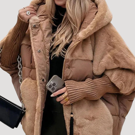 JULIA | Stylowa kurtka puchowa z kapturem