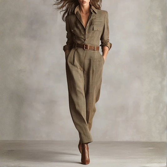 Zofia | Nowoczesny dopasowany kombinezon