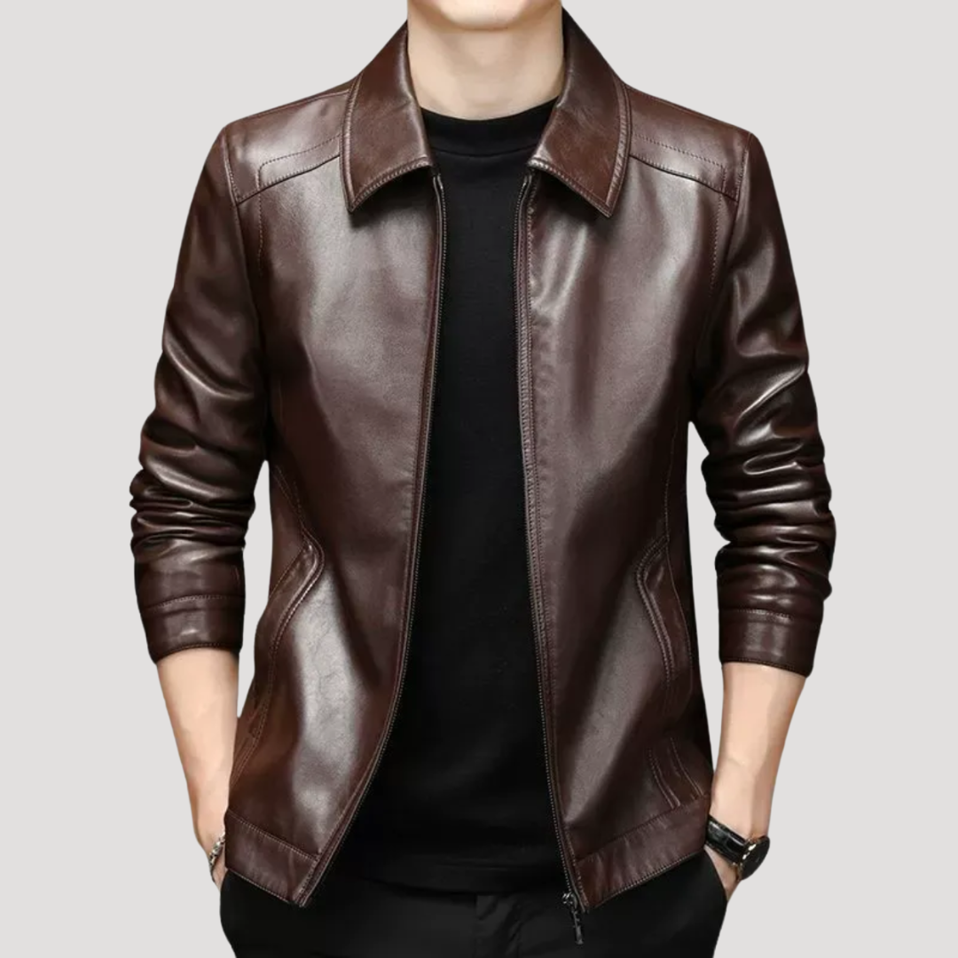 Igor™ | Casualowa Skórzana Kurtka