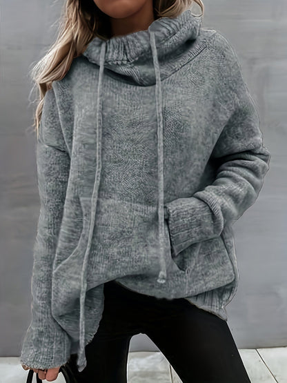 ZELINA | Sweter z Długim Rękawem z Kieszenią