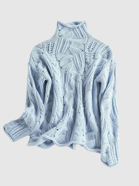 KARLA | Elegancki wełniany sweter