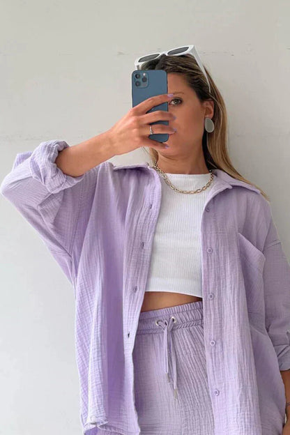 Kalista – Letni komplet casualowy dla pełnej swobody